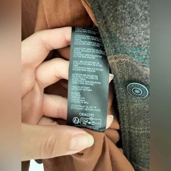 Free People We The Free Wool Barn Coat - Picture 11 of 15